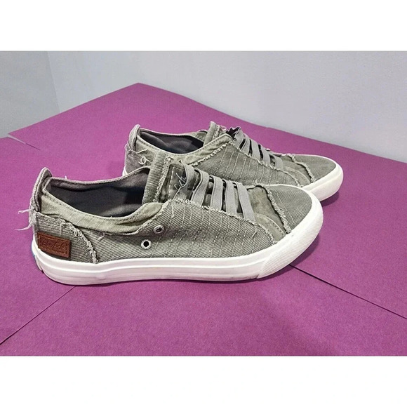 BLOWFISH MALIBU Gray Casual Active Shoes Womens Size 6.5M - Picture 1 of 10
